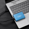 Solid State Drive External Hard Drive SSD for Desktop Laptop PS4 Shock-proof blue