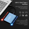 Solid State Drive External Hard Drive SSD for Desktop Laptop PS4 Shock-proof blue