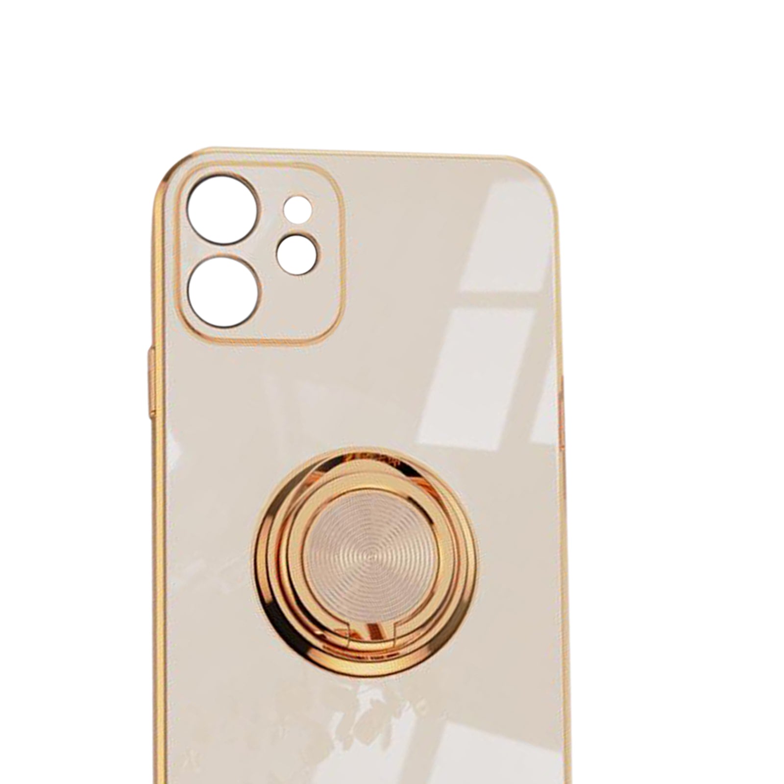 Waterproof TPU Case Cover Phone Bumper Full Protection for iPhone 12 Pro Max Beige For iPhone 12