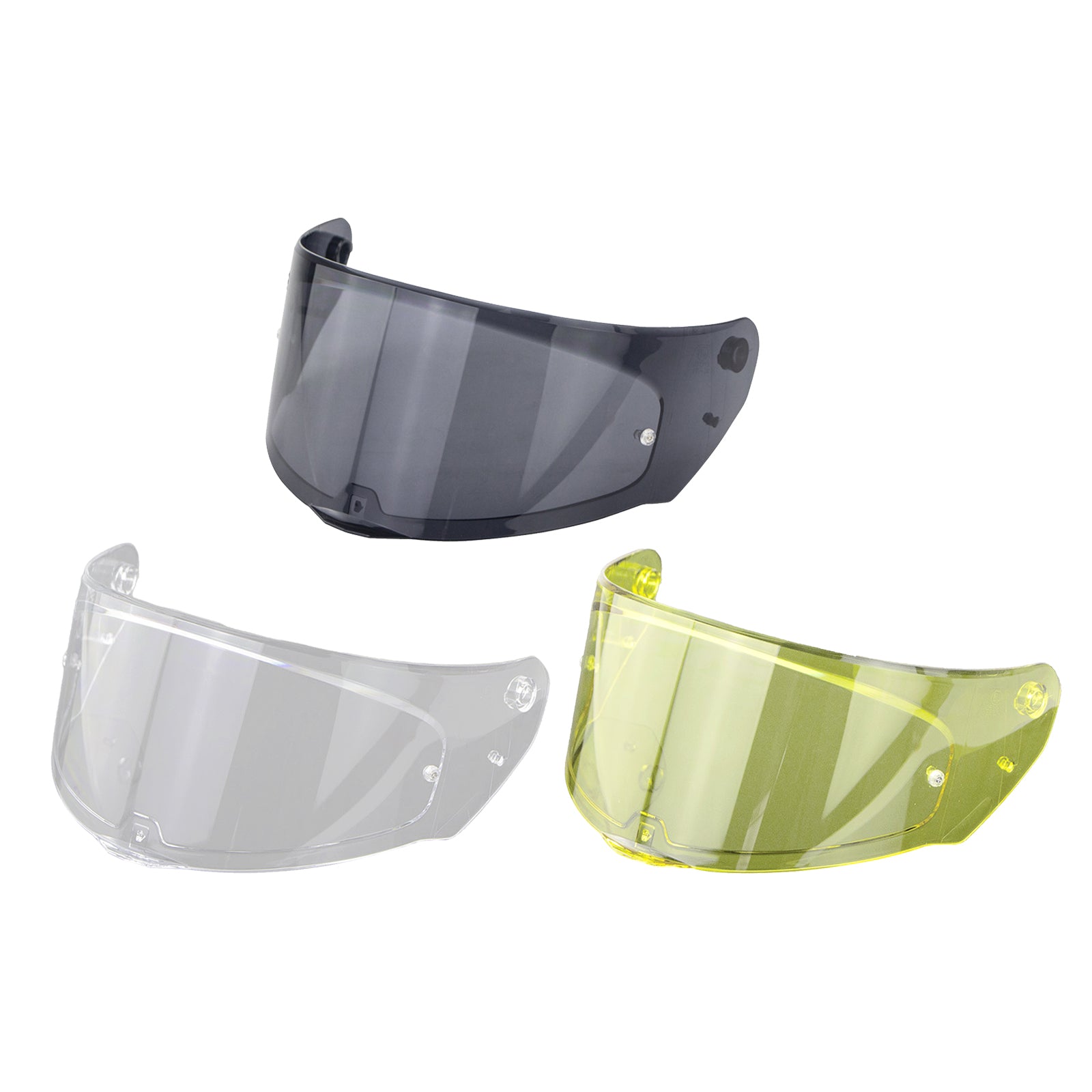 Helmet Visor Lens UV Protection Full Face for FF-353 320 328 80 yellow