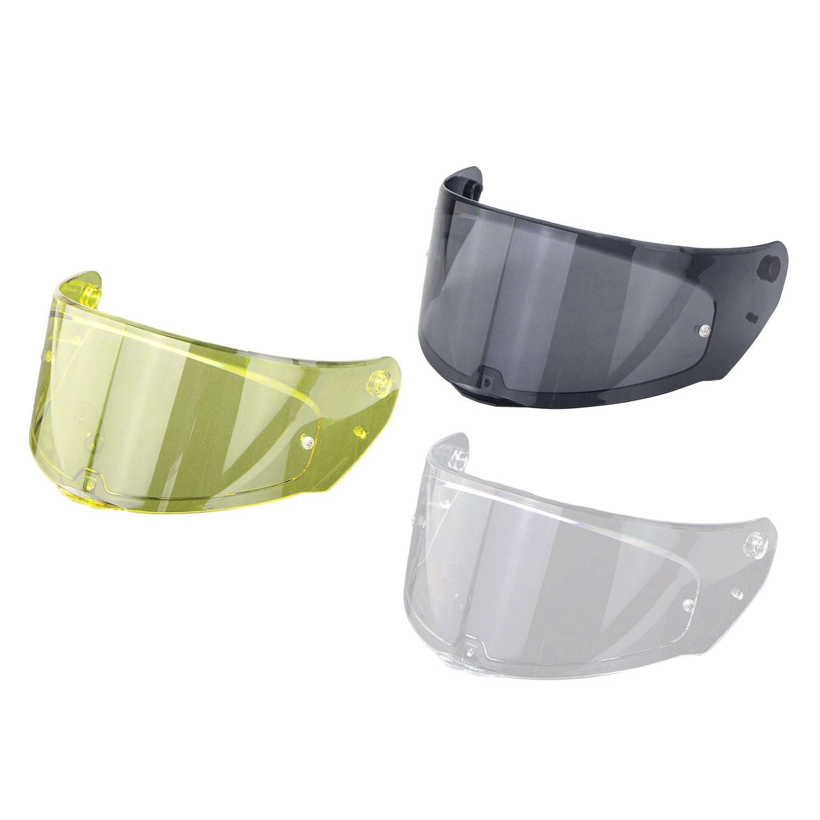 Helmet Visor Lens UV Protection Full Face for FF-353 320 328 80 yellow