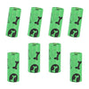 High Quality Biodegradable Dog Poop Waste Bags with Dispenser Green 8Roll