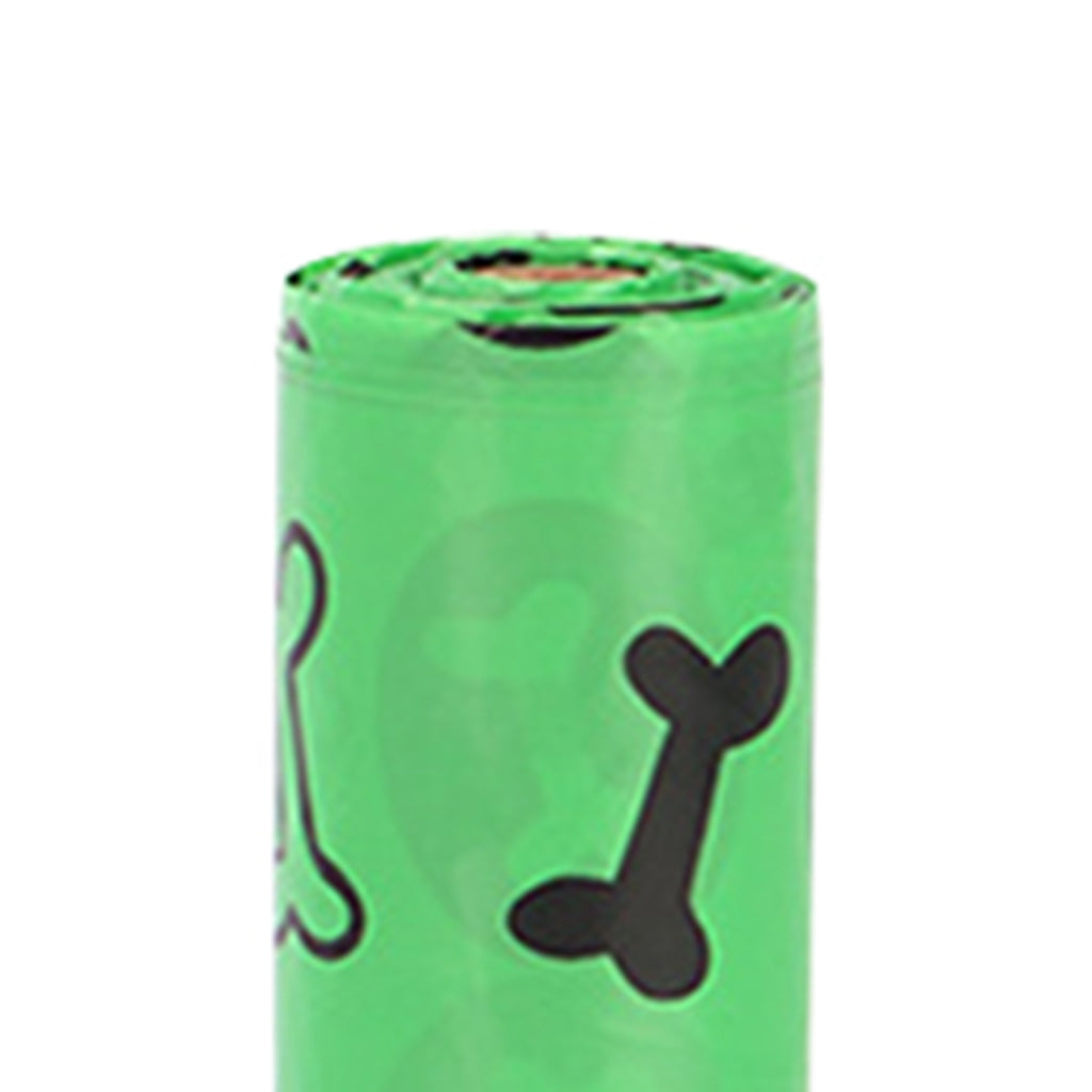 High Quality Biodegradable Dog Poop Waste Bags with Dispenser Green 8Roll