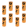 High Quality Biodegradable Dog Poop Waste Bags with Dispenser Orange 8Roll