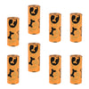 High Quality Biodegradable Dog Poop Waste Bags with Dispenser Orange 8Roll