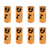 High Quality Biodegradable Dog Poop Waste Bags with Dispenser Orange 8Roll