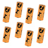 High Quality Biodegradable Dog Poop Waste Bags with Dispenser Orange 8Roll