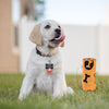 High Quality Biodegradable Dog Poop Waste Bags with Dispenser Orange 8Roll