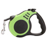 5m Retractable Dog Leash Flexible Dog Training Walking Nylon Lead Green