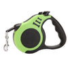 5m Retractable Dog Leash Flexible Dog Training Walking Nylon Lead Green