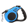 5m Retractable Dog Leash Flexible Dog Training Walking Nylon Lead Blue