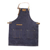 Salon Hair Cutting Hairdressing Work Barber Hairstylist Apron Dark Blue