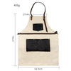 Salon Hair Cutting Hairdressing Work Barber Hairstylist Apron Beige