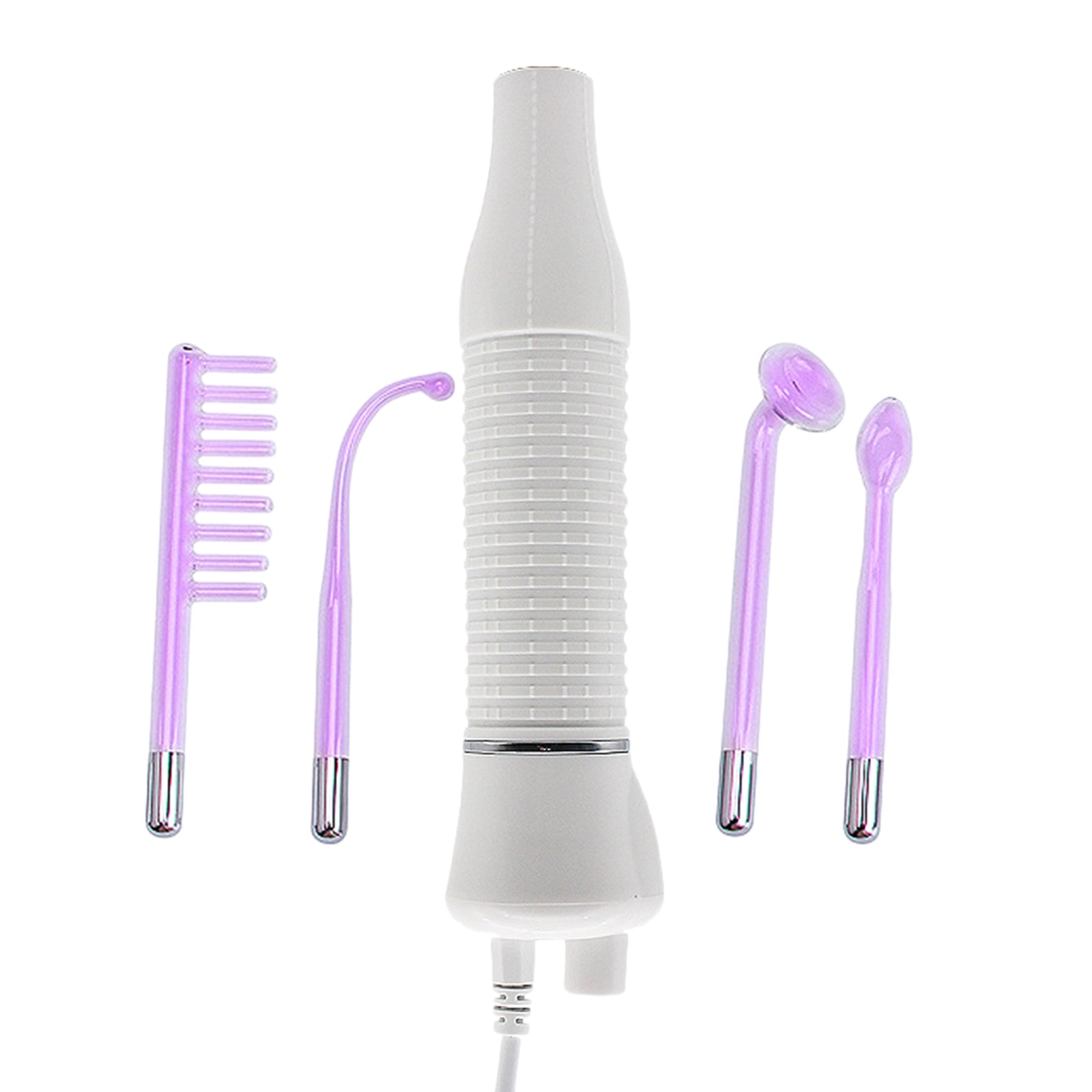 Portable High Frequency Spot Remover w/4 Wand Electronicy-EU Purple Light