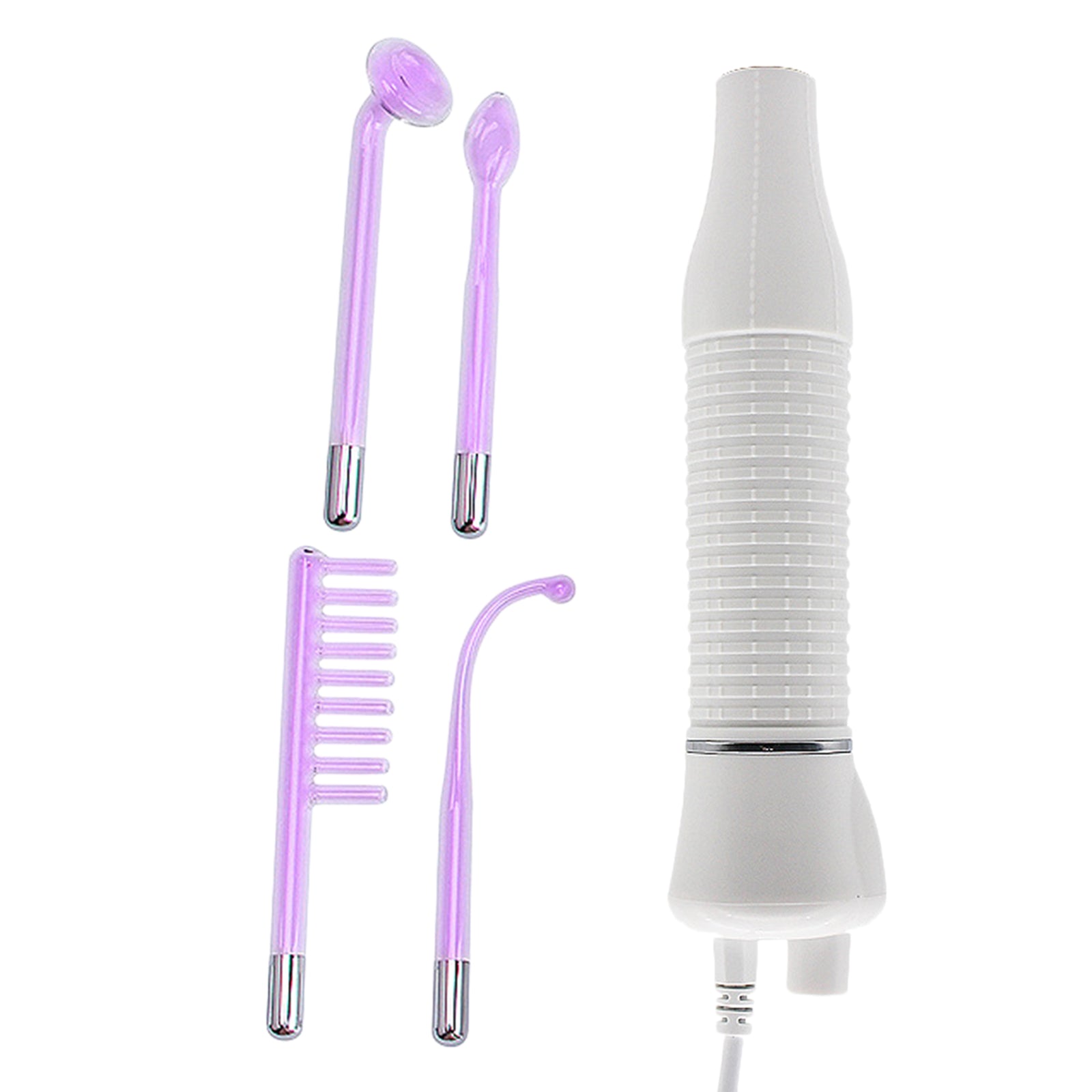 Portable High Frequency Spot Remover w/4 Wand Electronicy-EU Purple Light