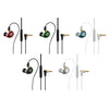 3.5mm Bass Headset In-Ear Earphone Stereo Earbuds Headphone Wired Mic Red