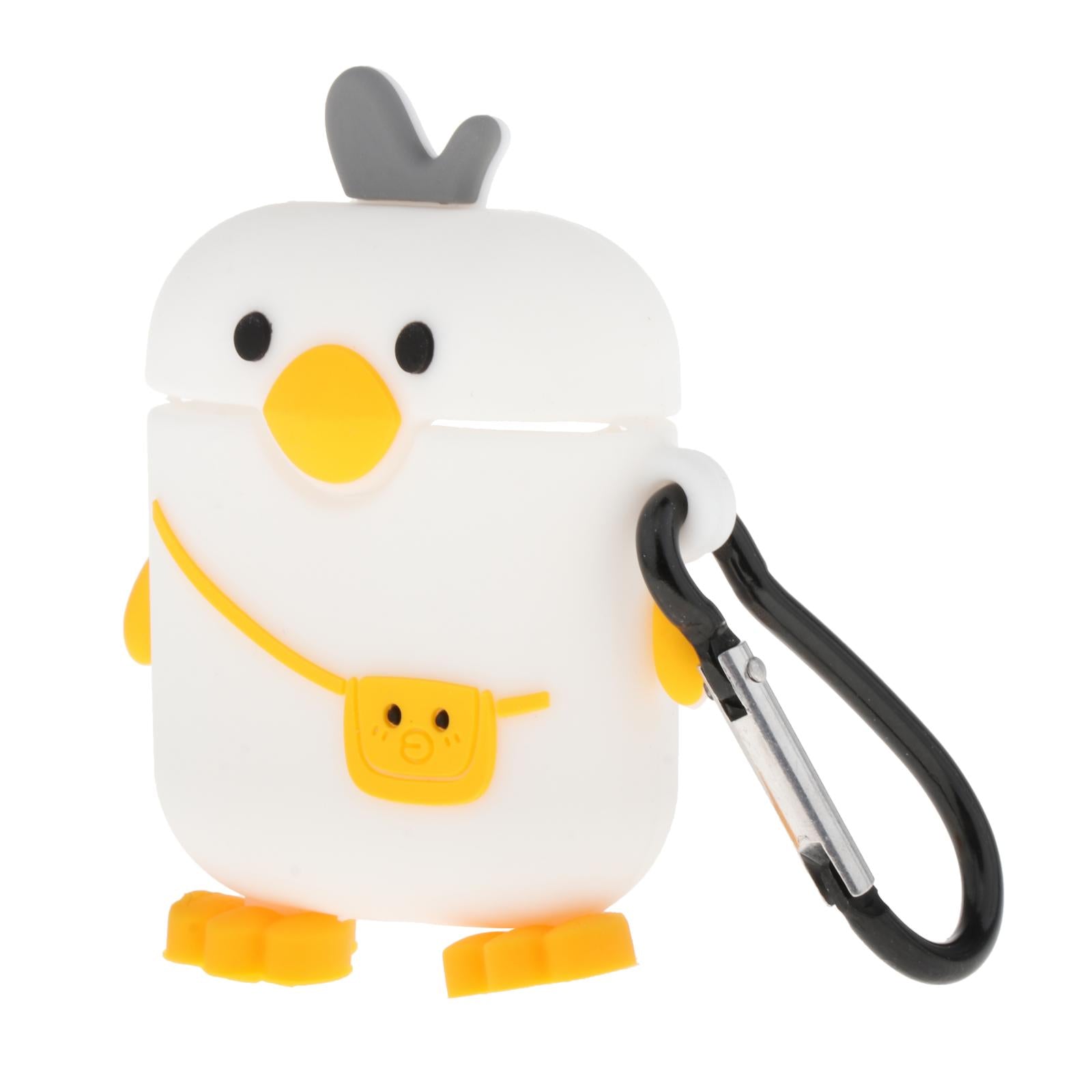 Earbud Case Cartoon Silicone Earphone Case Cover for Airpods 1&2 Chick