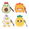 Earbud Case Cartoon Silicone Earphone Case Cover for Airpods 1&2 Chick