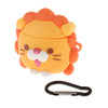 Earbud Case Cartoon Silicone Earphone Case Cover for Airpods 1&2 Lion