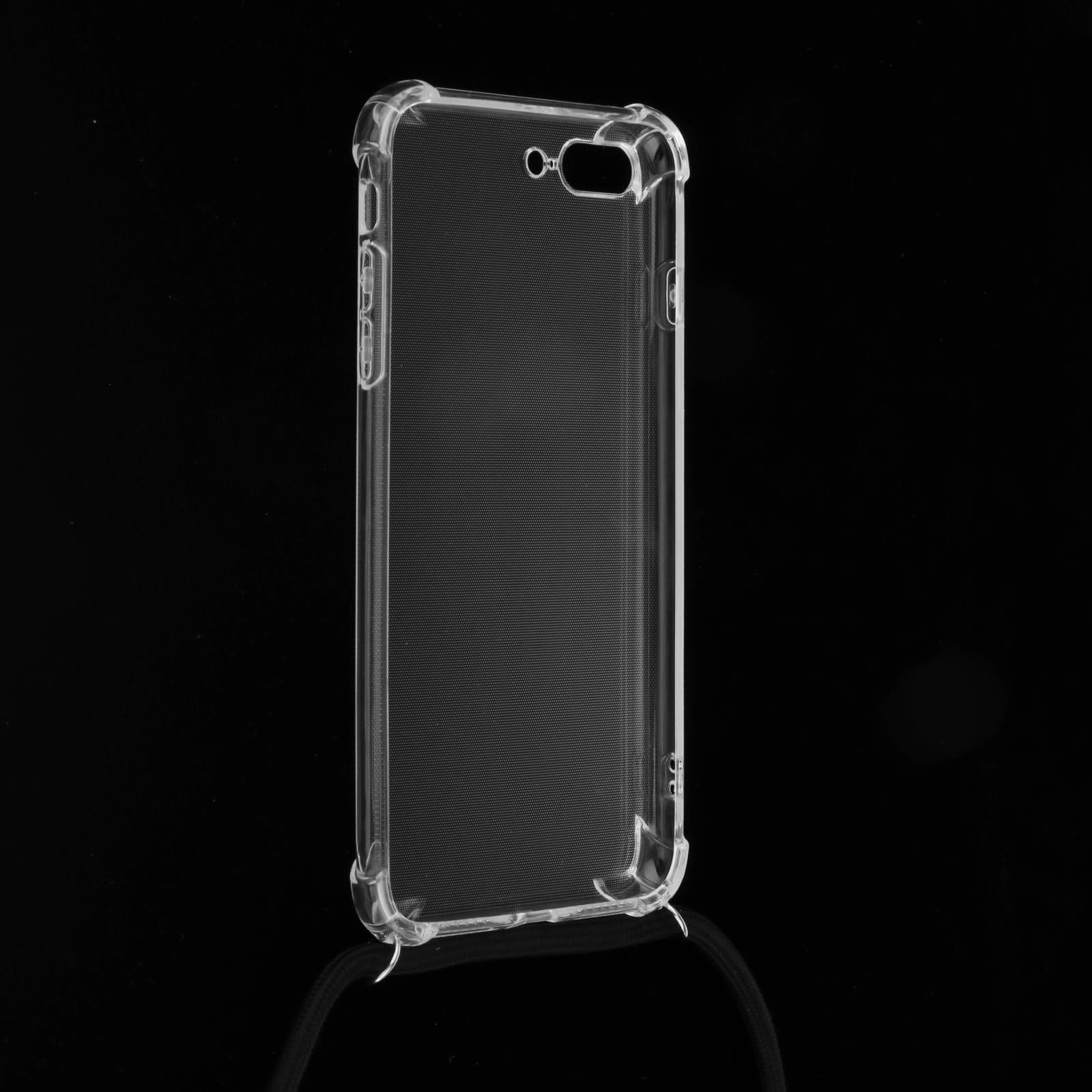 Transparent Crossbody TPU Clear Case Cover  For iPhone 7 8 Plus