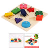 Bird Activity Toy Parrot Cockatiels Smart Training Wooden Puzzle Blocks Toy