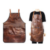 Professional PU Leather Barber Apron Multi-use Heavy Duty Premium Quality B