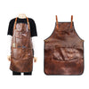 Professional PU Leather Barber Apron Multi-use Heavy Duty Premium Quality B