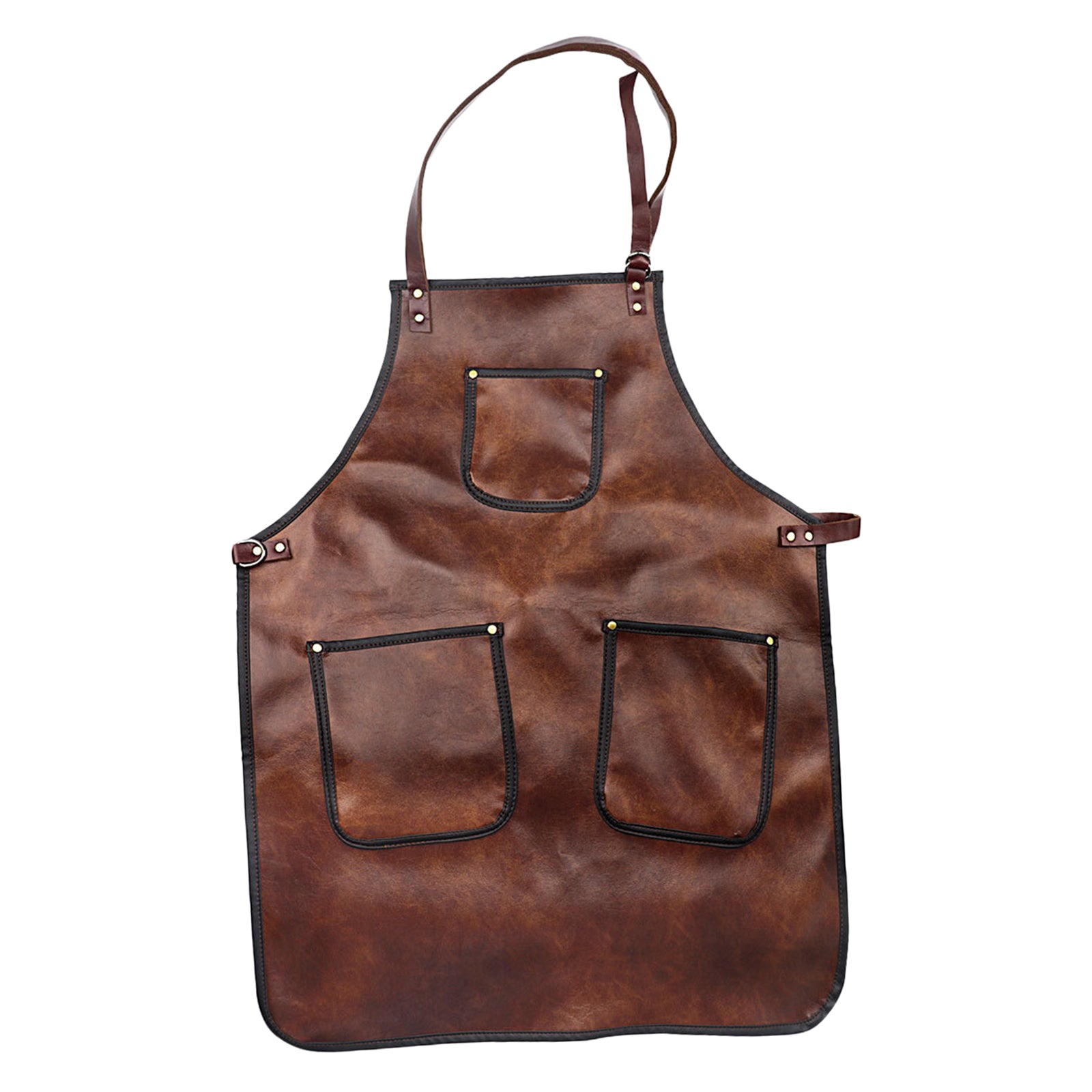 Professional PU Leather Barber Apron Multi-use Heavy Duty Premium Quality A