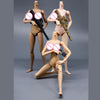 Moveable Joints 1:6 Female Body Skeleton Big Breast Wheat Skin