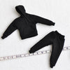 3pcs/Set 1:6 Scale Mans Sweatshirt Outfit for BBI HT PH 12'' Action Figures