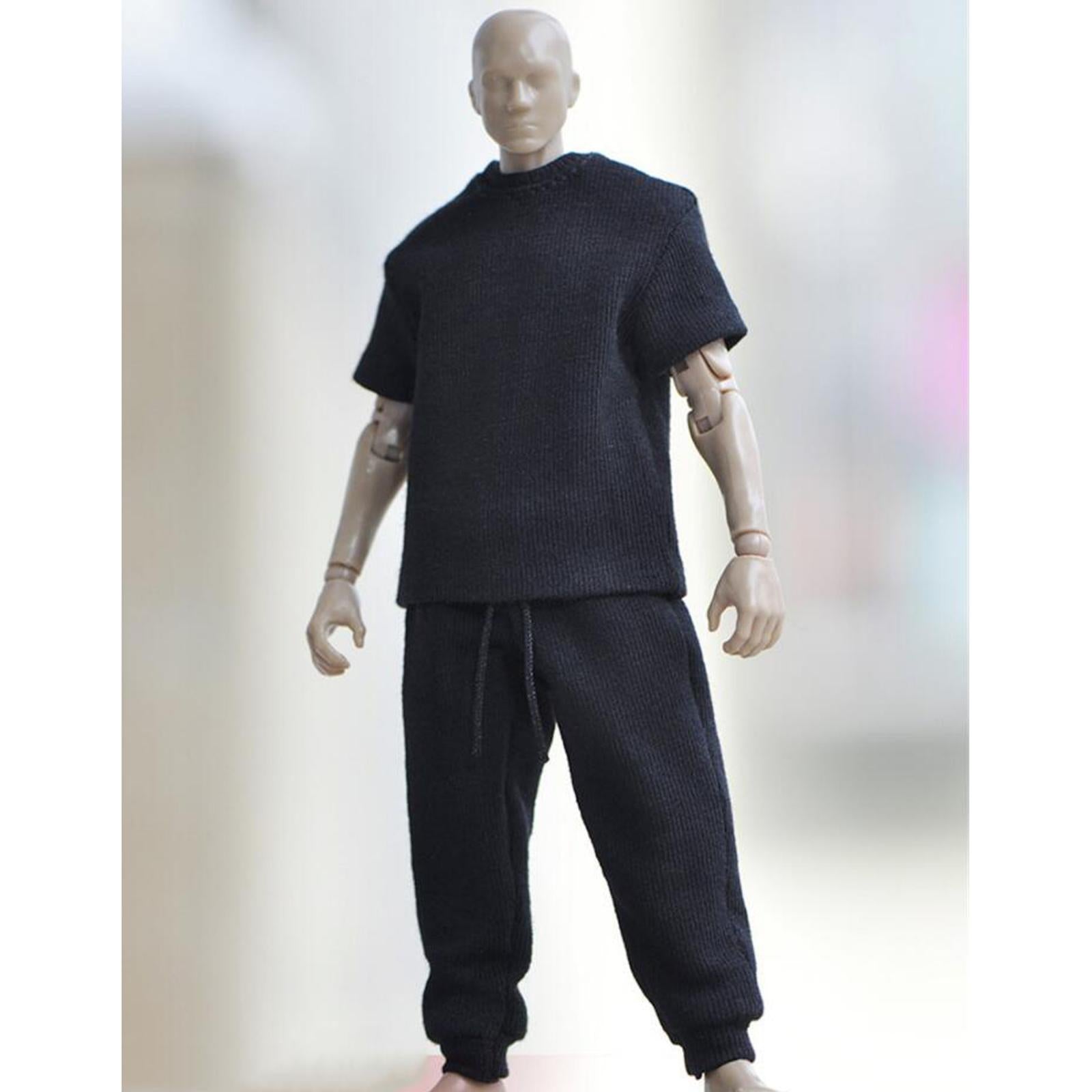 3pcs/Set 1:6 Scale Mans Sweatshirt Outfit for BBI HT PH 12'' Action Figures