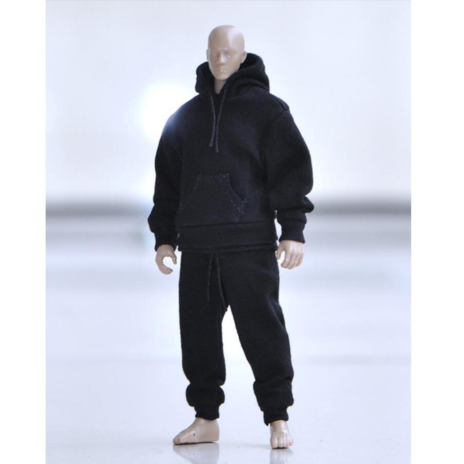 3pcs/Set 1:6 Scale Mans Sweatshirt Outfit for BBI HT PH 12'' Action Figures