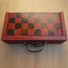 New 28x28cm Standard Game Vintage Wooden Chess Set Foldable Board Great Gift