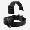 Head Strap Mount Holder w/ Clip for GoPro Sports Camera Mobile Phone Black