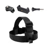 Head Strap Mount Holder w/ Clip for GoPro Sports Camera Mobile Phone Black