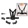 Smartphone Adjustable Chest Fixed Strap Mount Bracket with Cell Phone Clip