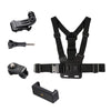 Smartphone Adjustable Chest Fixed Strap Mount Bracket with Cell Phone Clip