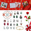 24 Days Christmas Advent Calendar DIY Charm Bracelet DIY Countdown Style A