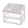 Cosmetic Storage Makeup Rack Drawer Organizer Display Box for Vanity 2 Tier