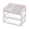 Cosmetic Storage Makeup Rack Drawer Organizer Display Box for Vanity 2 Tier