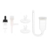 Aquarium CO2 Diffuser w/ U-Shape Connecting Tube for Planted Tank Dia. 35mm