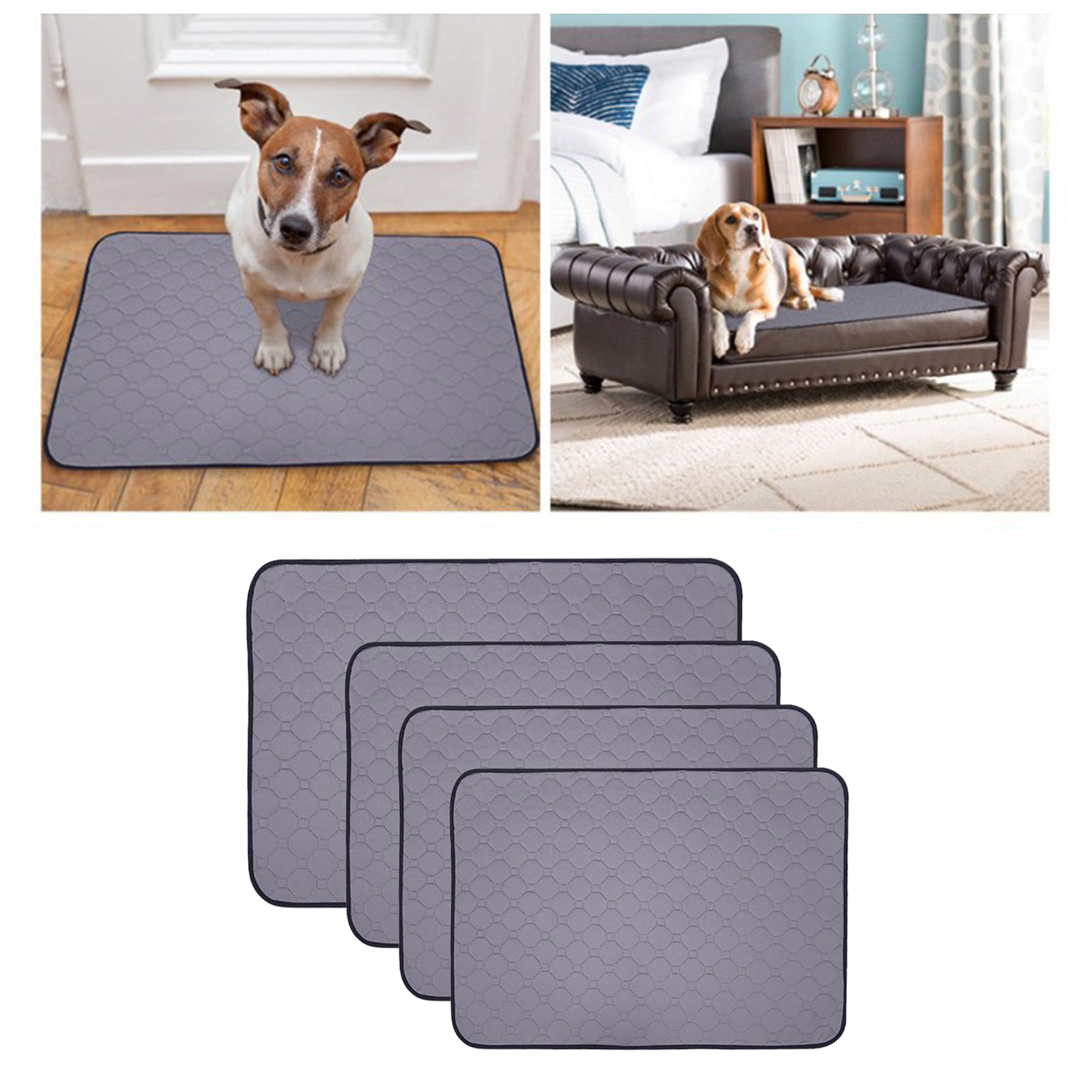 Fast Absorbent Reusable Washable Pet Training Pads Pee Pad Urine Mat S