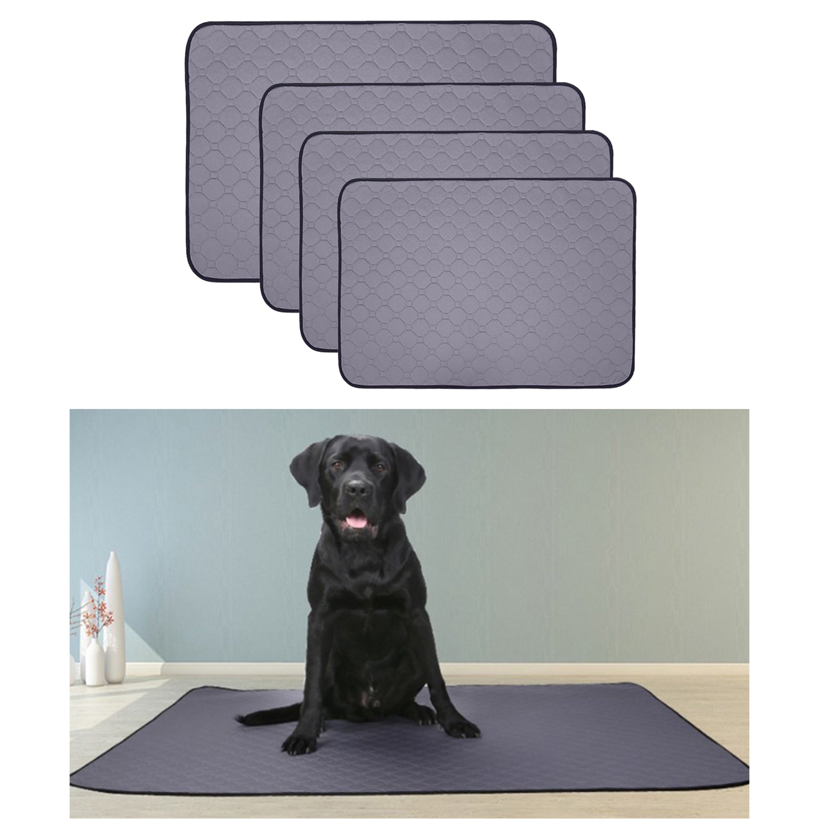 Fast Absorbent Reusable Washable Pet Training Pads Pee Pad Urine Mat S