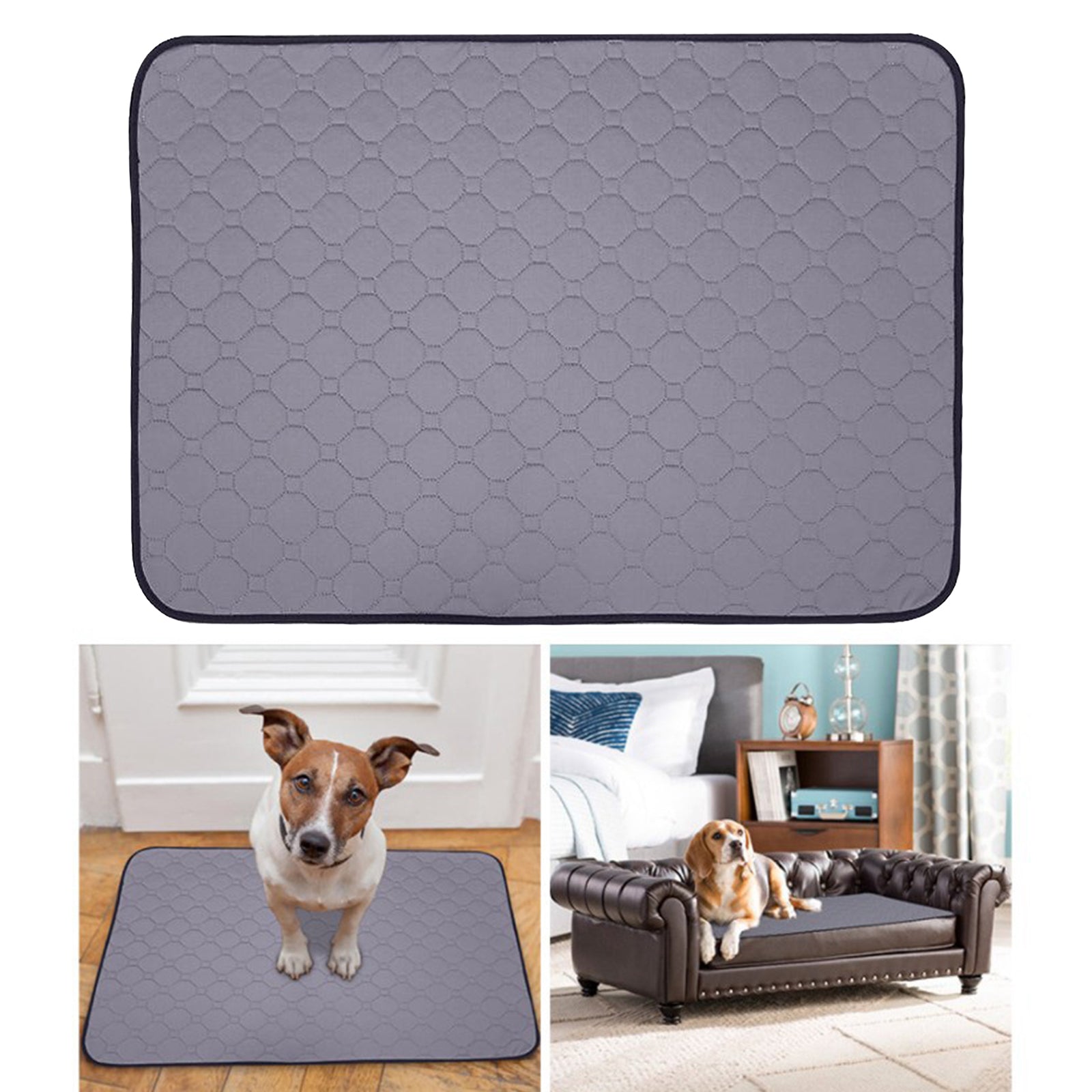 Fast Absorbent Reusable Washable Pet Training Pads Pee Pad Urine Mat S