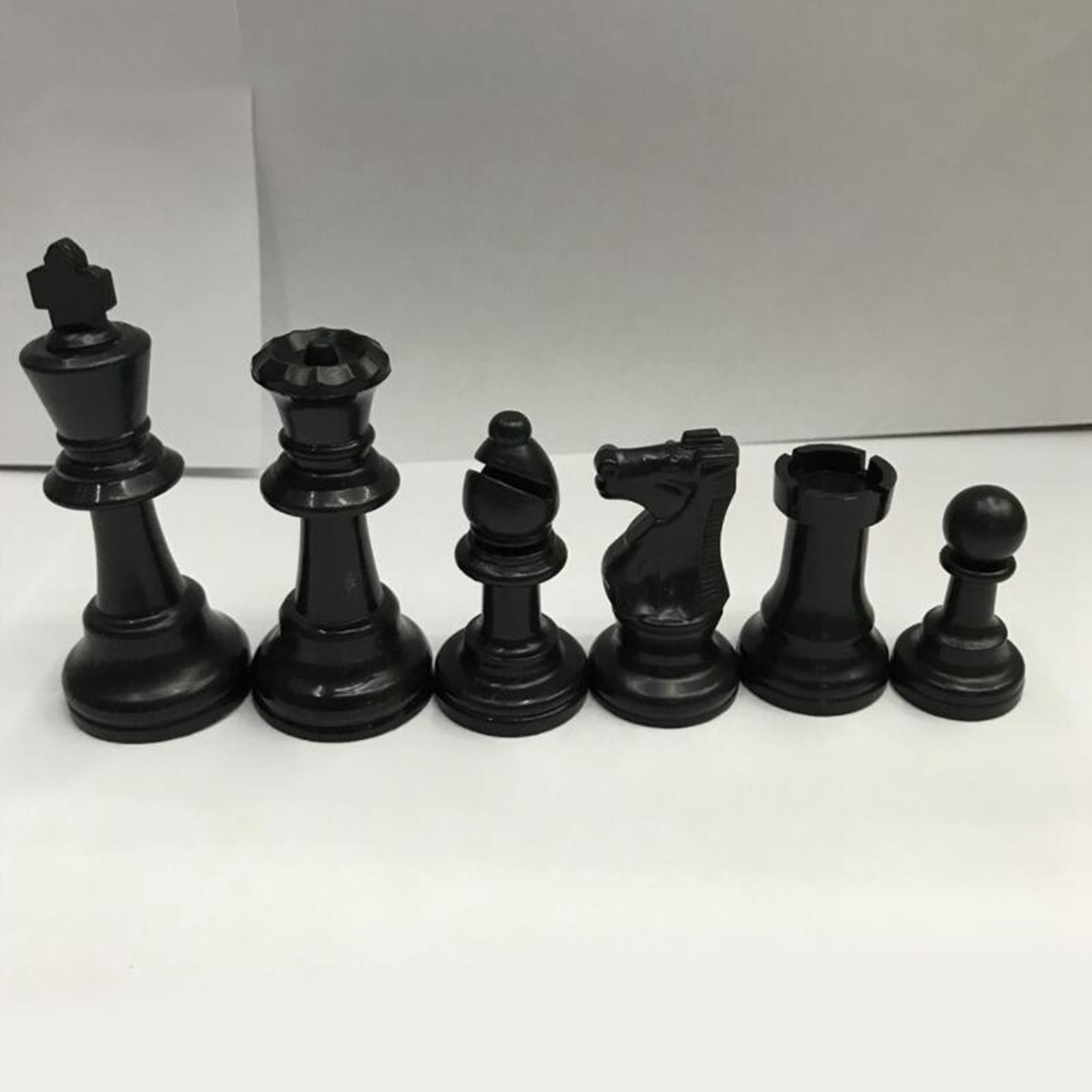 Standard Chess Pieces Set Board Game 64mm King for Adult Children No Board