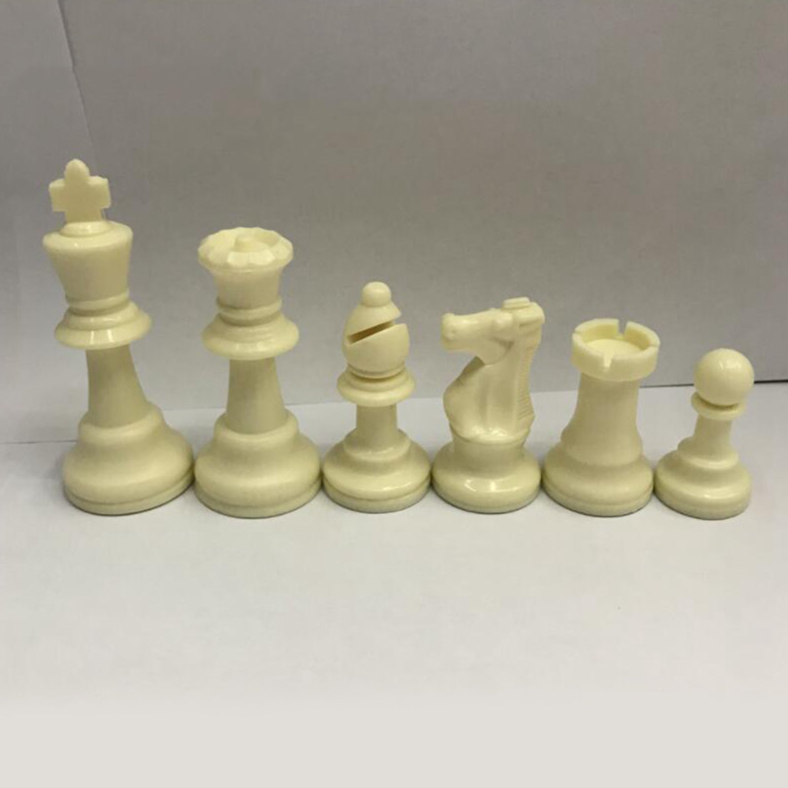 Standard Chess Pieces Set Board Game 64mm King for Adult Children No Board