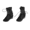 Mini 1/6 Scale Combat Boots Shoes Model for 12'' Soldier Action Figure