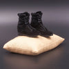 Mini 1/6 Scale Combat Boots Shoes Model for 12'' Soldier Action Figure