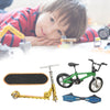 Mini Finger Toys Set Skateboards Finger Bikes Scooter Tiny Swing Board B