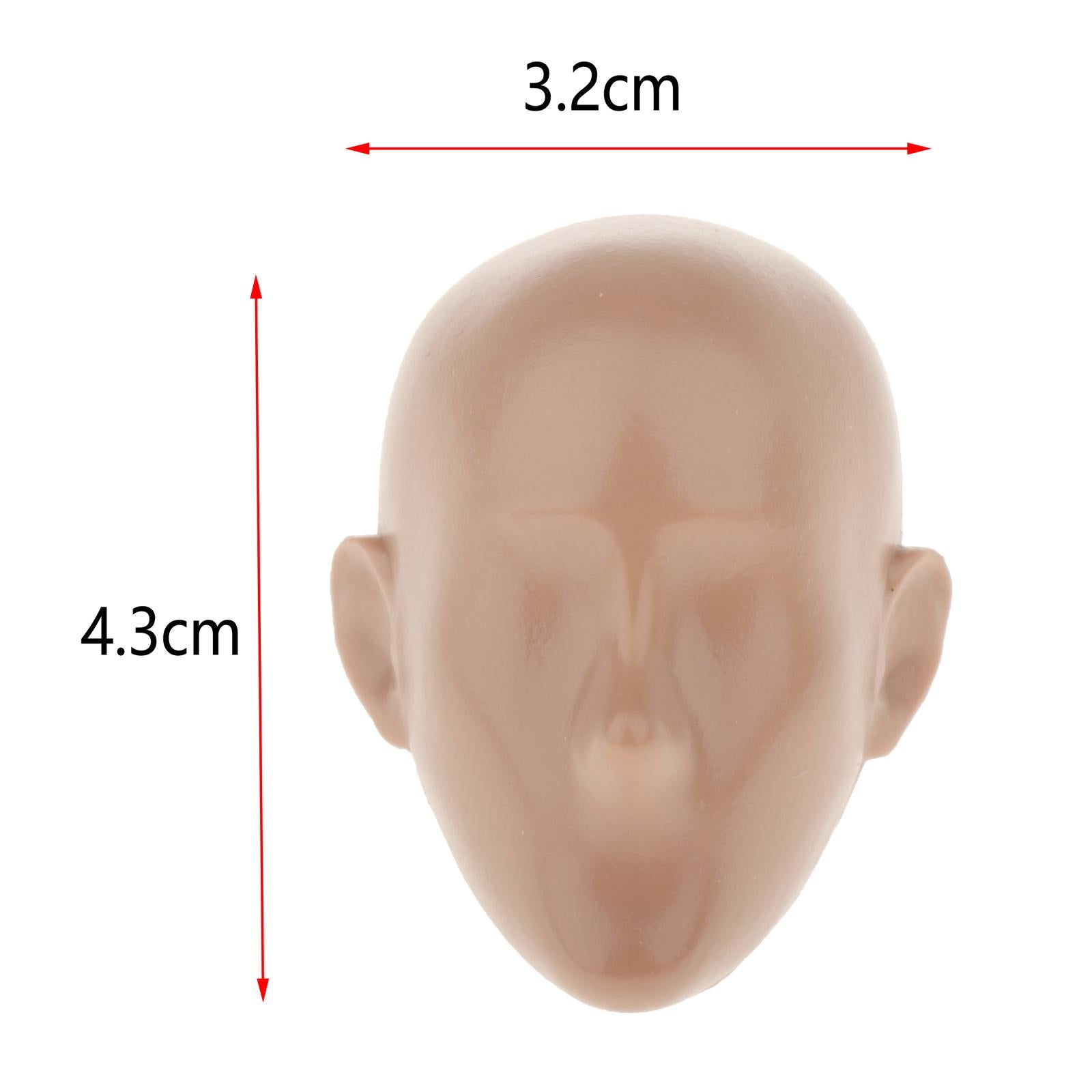 Custom 1/6 Scale Male Head Sculpt For 12'' inch HT Action Figure Body